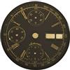 Quadrante chrono VALJOUX 7750 daydate ore 3 diametro 31,00 mm cifre romane