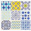 Talking Tables Tovaglioli marocchini blu piastrellati | Tovaglioli di carta riciclabile colorati audaci per decoupage, stoviglie usa e getta ecologiche per feste per estate, compleanno, confezione da