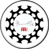 Meinl Percussion Meinl Cymbals MPP-12-TL - Pad per allenamento per batteria, design Thomas Lang, 12 (30,48 cm)