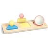Hape - Puzzle con specchi Montessori | Giocattolo multisensoriale in Riso Giapponese Senza BPA per Bambini dai 6 Mesi in su