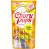 INABA Churu Pops Snack per Gatti in Stick di Gelatina al Pollo - 1 Pack (4 Stick x 15gr) - Cibo per Gatti Sano e Gustoso, Texture Morbida - Snack Gatto Senza Conservanti o Coloranti Artificiali