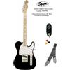 Fender Squier Affinity Telecaster MN BK chitarra elettrica TELE NERA + cavo