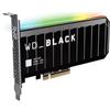 WD_Black WD BLACK SSD AN1500 1TB NVMe con scheda aggiuntiva, velocità di lettura fino a 6.500 MB/s e di scrittura fino a 4.100 MB/s