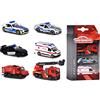 Majorette SOS Set 3 Veicoli Die Cast, Modello a Sorpresa, + 3 Anni, 212057261038