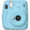 Fujifilm 16654956 Fotocamera Istantanea, Sky Blue, Single