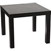 Ikea - Tavolino Basso Lack, 55 x 55 cm, Colore: Nero