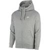 Nike Felpa da tennis da uomo Nike Swoosh M Club Hoodie FZ BB - Grigio