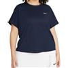 Nike Maglietta Donna Nike Court Dri-Fit Victory Top SS Plus Line W - Nero