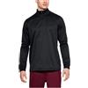 Under Armour Felpa da tennis da uomo Under Armour Armour Fleece 1/2 Zip - Nero