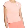 Nike Maglietta Donna Nike Court Dri-Fit Victory Top SS Plus Line W - Arancione