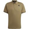 Adidas Polo da tennis da uomo Adidas Freelift Primeblue Polo Shirt M - Verde