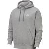 Nike Felpa da tennis da uomo Nike Sportswear Club Hoodie PO BB - Grigio