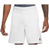 Nike Pantaloncini da tennis da uomo Nike Court Fleece Tennis Shorts M - Bianco