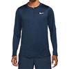 Nike T-shirt da tennis da uomo Nike Dri-Fit Adventage Camisa M - Blu