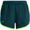 Under Armour Pantaloncini da tennis da donna Under Armour Wome's UA Fly-By 2.0 Shorts - Turchese