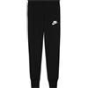 Nike Pantaloni per ragazze Nike Sportswear Club French Terry High Waist Pant G - Nero