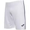 Joma Pantaloncini da tennis da uomo Joma Open III Bermuda M - Bianco