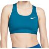 Nike Reggiseno Nike Dri-Fit Swoosh Band Bra Non Pad - Blu