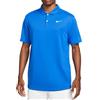 Nike Polo da tennis da uomo Nike Men's Court Dri-Fit Solid Polo - Blu