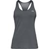 Under Armour Top da tennis da donna Under Armour HeatGear Armour Racer Tank - Grigio