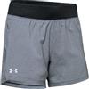 Under Armour Pantaloncini da tennis da donna Under Armour Women's UA Launch SW Go Long Shorts - Nero