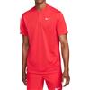 Nike Polo da tennis da uomo Nike Men's Court Dri-Fit Blade Solid Polo - Rosso