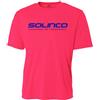 Solinco T-shirt da uomo Solinco Performance Shirt - Rosa