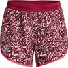 Under Armour Pantaloncini da tennis da donna Under Armour Women's Under Armour Fly By 2.0 Printed Short - Nero