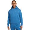 Nike Felpa da tennis da uomo Nike Sportswear Club Hoodie PO BB - Blu