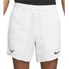 Nike Pantaloncini da tennis da uomo Nike Court Dri-Fit Advantage Short 7in Rafa - Bianco