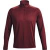 Under Armour T-shirt da tennis da uomo Under Armour UA Tech 2.0 1/2 Zip M - Rosso