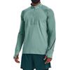 Under Armour Felpa da tennis da uomo Under Armour Men's UAQualifier Run 2.0 1/2 Zip - Verde