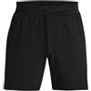 Under Armour Pantaloncini da tennis da uomo Under Armour Speedpocket Vent Shorts - Nero