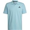 Adidas Polo da tennis da uomo Adidas Club House 3-Bar Tennis Polo Shirt - Turchese