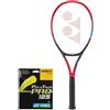 Yonex Racchetta Tennis Yonex VCORE 100 (300 g) SCARLET + corda