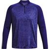 Under Armour T-shirt da tennis da uomo Under Armour Tech 2.0 1/4 Zip - Blu