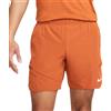 Nike Pantaloncini da tennis da uomo Nike Dri-Fit Advantage Short 7in - Marrone