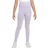 Nike Pantaloni per ragazze Nike Sportswear Favorites Graphix High-Waist Legging - Viola