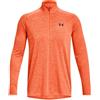 Under Armour T-shirt da tennis da uomo Under Armour UA Tech 2.0 1/2 Zip M - Arancione