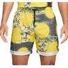 Nike Pantaloncini da tennis da uomo Nike Dri-FIT Heritage Print Tennis Shorts - Giallo