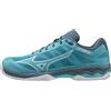 Mizuno Scarpe da tennis da uomo Mizuno Wave Exceed Light CC - Bianco, Blu, Turchese