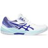 Asics Scarpe da donna per badminton/squash Asics Gel-Task 3 - white/eggplant