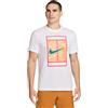 Nike T-shirt da uomo Nike Court Dri-Fit Tennis T-Shirt - Bianco
