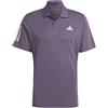 Adidas Polo da tennis da uomo Adidas Club 3-Stripes Polo - Viola