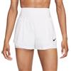 Nike Pantaloncini da tennis da donna Nike Court Advantage Dri-Fit Tennis Short - Bianco