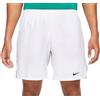 Nike Pantaloncini da tennis da uomo Nike Court Dri-Fit Victory 7" Short - Bianco