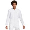 Nike Felpa da tennis da uomo Nike Court Dri-Fit Advantage Jacket - Bianco