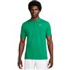 Nike Polo da tennis da uomo Nike Court Dri-Fit Solid Polo - Verde
