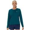 Asics Maglietta da tennis da donna (a maniche lunghe) Asics Core Long Sleeve Top - Turchese