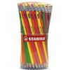 STABILO Matite Swano Fluo STABILO HB con Gommino - Barattolo da 96 Pezzi